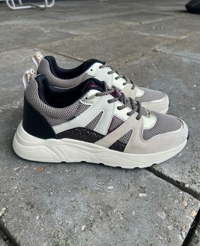 Poelman SNEAKER CAROCEL BEIGE/BROWN Poelman SNEAKER CAROCEL BEIGE/BROWN