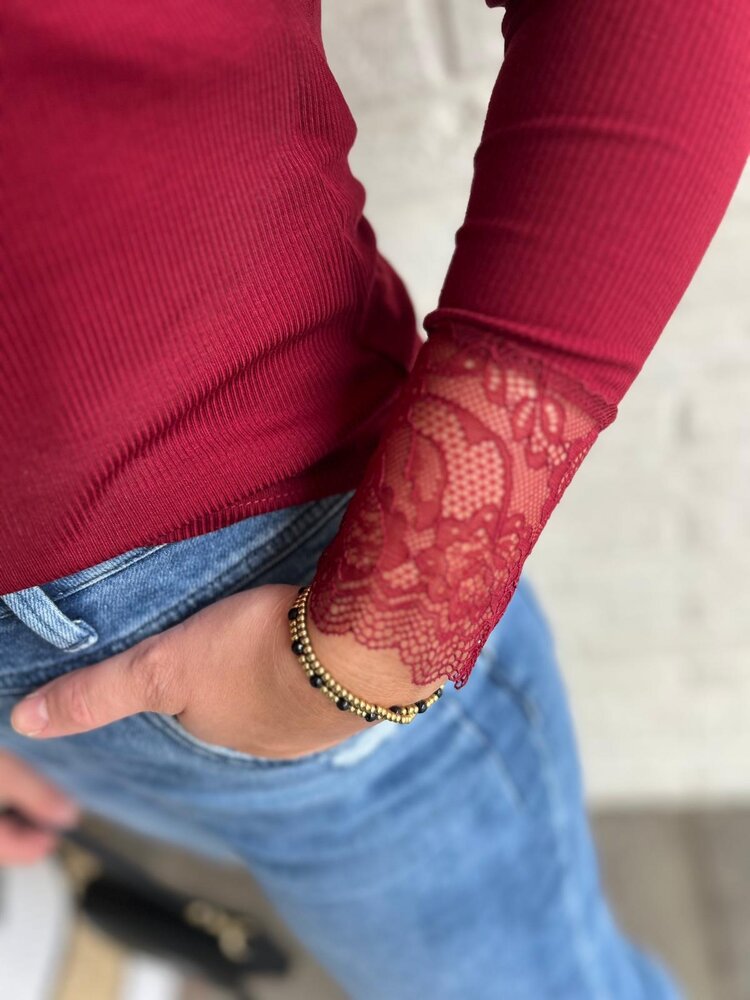 JDY JDYROXY L/S LACE TOP JRS NOOS JDY JDYROXY L/S LACE TOP JRS NOOS