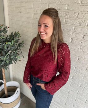 JDY JDYHURRAY L/S LACE TOP JRS JDY JDYHURRAY L/S LACE TOP JRS