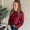 JDY JDYHURRAY L/S LACE TOP JRS JDY JDYHURRAY L/S LACE TOP JRS