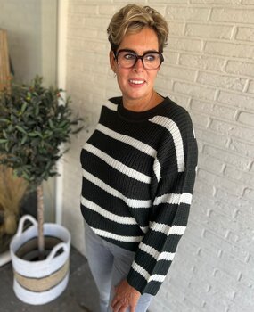 JDY JDYJUSTY L/S STRIPE PULLOVER KNT NOOS JDY JDYJUSTY L/S STRIPE PULLOVER KNT NOOS