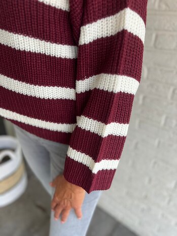 JDY JDYJUSTY L/S STRIPE PULLOVER KNT NOOS JDY JDYJUSTY L/S STRIPE PULLOVER KNT NOOS