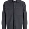 Jack en Jones JJEPERFECT MELANGE OVERSHIRT LS SN DARK GREY MELANGE Jack en Jones JJEPERFECT MELANGE OVERSHIRT LS SN DARK GREY MELANGE