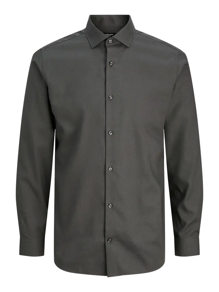 Jack en Jones JPRBLAPARKER SHIRT L/S NOOS DARK GREY MELANGE Jack en Jones JPRBLAPARKER SHIRT L/S NOOS DARK GREY MELANGE
