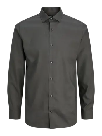 Jack en Jones JPRBLAPARKER SHIRT L/S NOOS DARK GREY MELANGE Jack en Jones JPRBLAPARKER SHIRT L/S NOOS DARK GREY MELANGE
