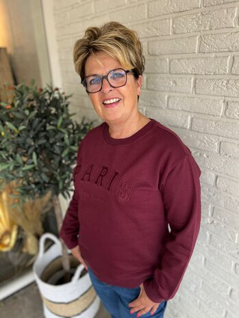 JDY JDYPARIS L/S EMB SWEAT JRS NOOS JDY JDYPARIS L/S EMB SWEAT JRS NOOS