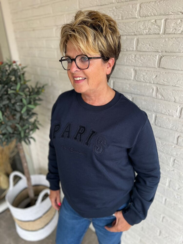 JDY JDYPARIS L/S EMB SWEAT JRS NOOS JDY JDYPARIS L/S EMB SWEAT JRS NOOS