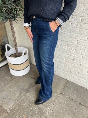 Cup Of Joe Denim JEANS MAXINE DARK BLUE