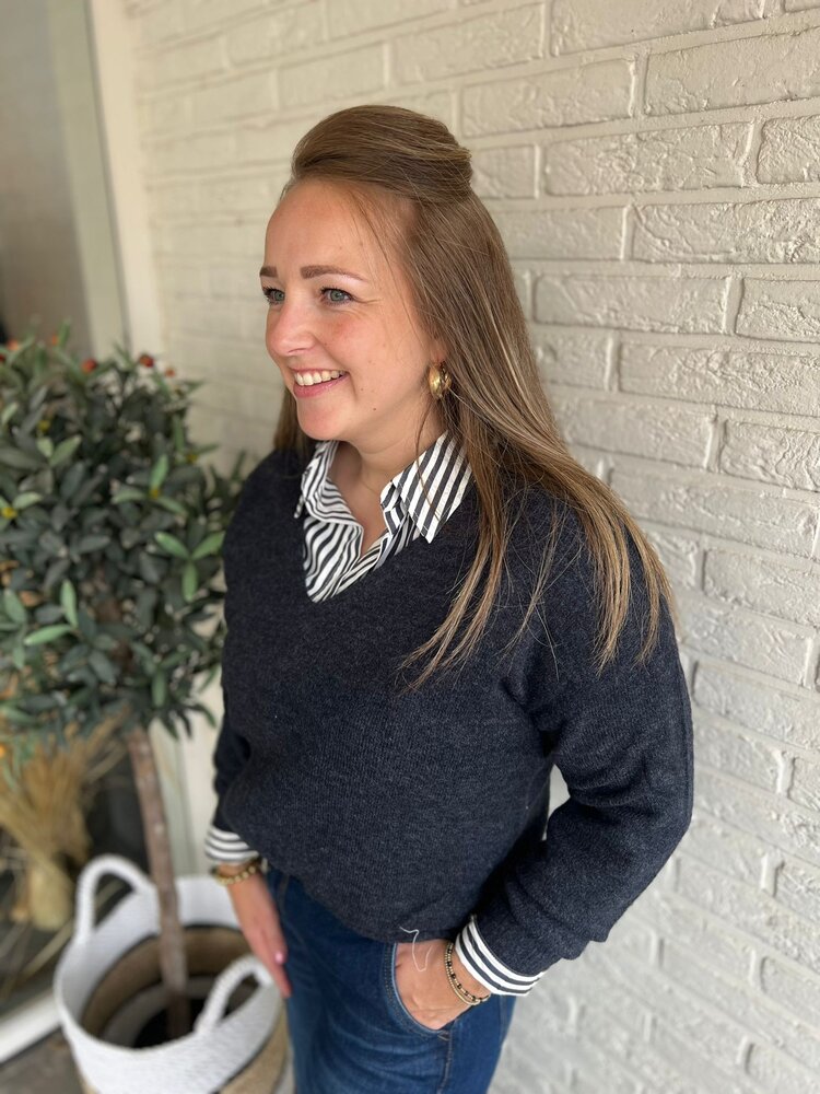 JDY JDYELANORA L/S V-NECK PULLO.KNT NOOS JDY JDYELANORA L/S V-NECK PULLO.KNT NOOS