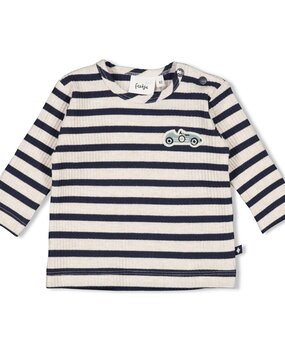 Feetje LONGSLEEVE RIB MET STREEP - LET'S GO! - 51602576