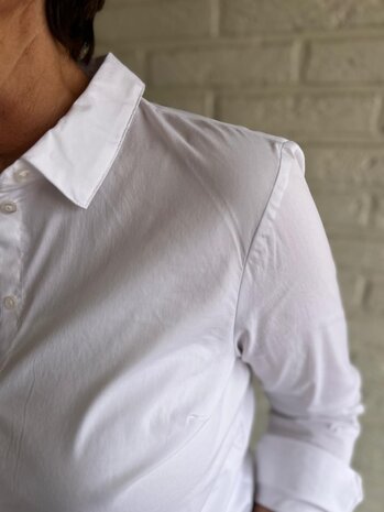 JDY JDYMIO L/S SHIRT WVN NOOS WHITE