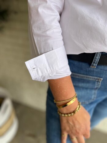 JDY JDYMIO L/S SHIRT WVN NOOS WHITE