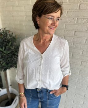 JDY JDYDIANA LIFE 7/8 DOBBY SHIRT WVN NOOS JDY JDYDIANA LIFE 7/8 DOBBY SHIRT WVN NOOS