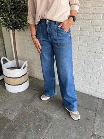 Cup Of Joe Denim JEANS LULU MEDIUM BLUE Cup Of Joe Denim JEANS LULU MEDIUM BLUE