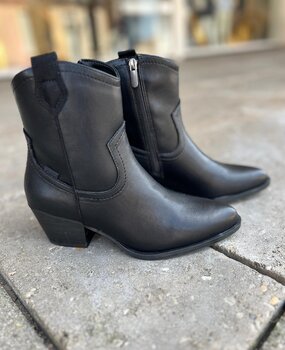 Poelman COWBOYBOOTS JESSIE BLACK Poelman COWBOYBOOTS JESSIE BLACK