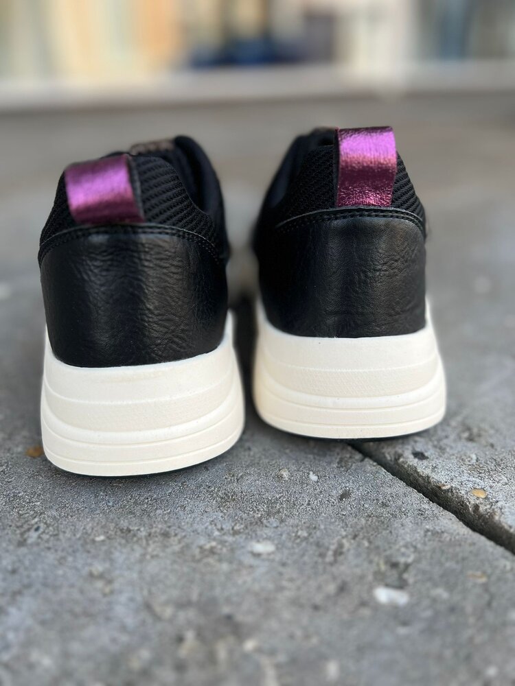 Poelman SNEAKER CAROCEL BLACK/BURG