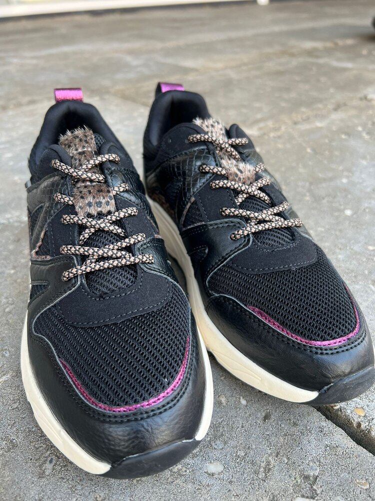 Poelman SNEAKER CAROCEL BLACK/BURG