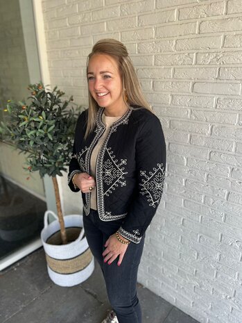 JDY JDYBILLIE L/S QUILTED EMB SHACKET WVN