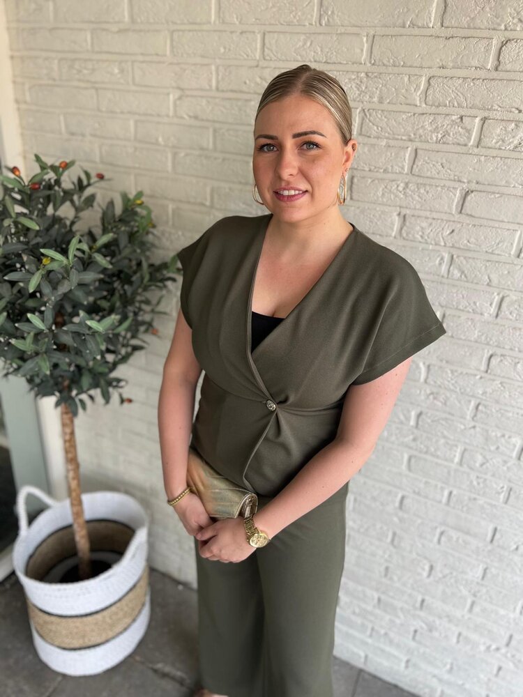 SisterSpoint GEVELA-VE KHAKI GREEN