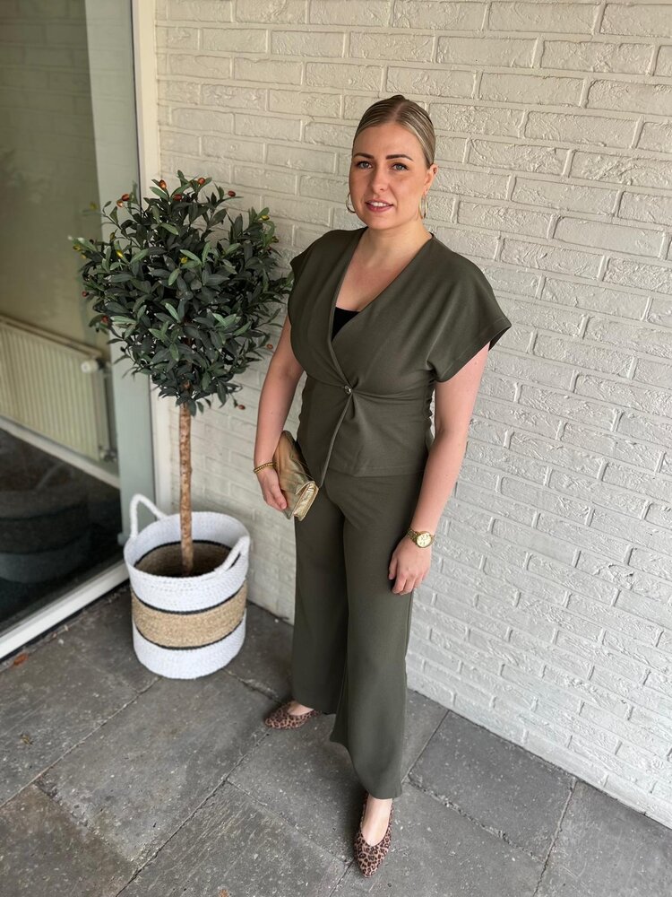 SisterSpoint GEVELA-VE KHAKI GREEN