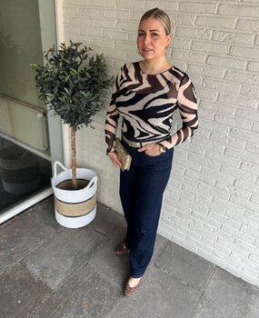 JDY JDYELSA NEW L/S O-NECK TOP JRS NOOS