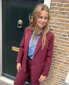 Ydence BLAZER MAISIE BURGUNDY