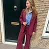 Ydence BLAZER MAISIE BURGUNDY