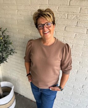 SisterSpoint NEW.PEVA-PUFF. SS1 CAPPUCCINO