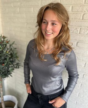 Cup Of Joe Denim T-SHIRT DORA SHINE