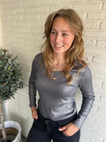 Cup Of Joe Denim T-SHIRT DORA SHINE