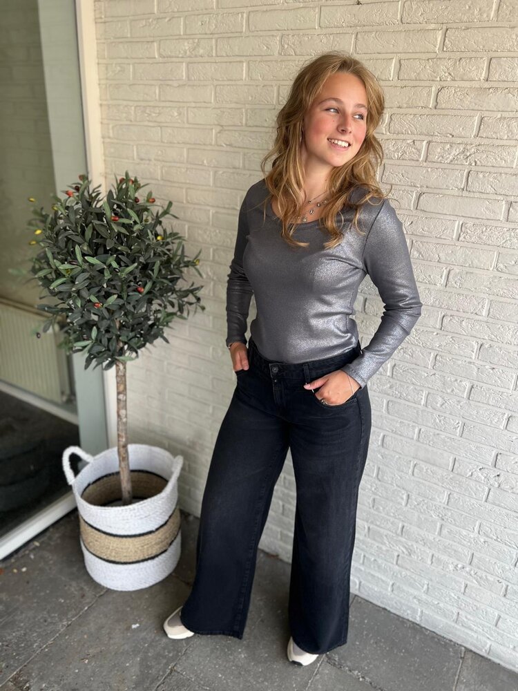 Cup Of Joe Denim T-SHIRT DORA SHINE