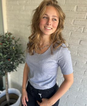 Cup Of Joe Denim T-SHIRT ALINA SHINE