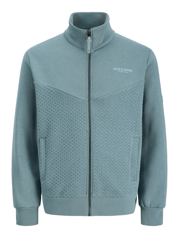 Jack en Jones JPRBLUFRANKIE SWEAT ZIP HIGH NECK