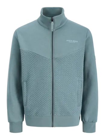 Jack en Jones JPRBLUFRANKIE SWEAT ZIP HIGH NECK
