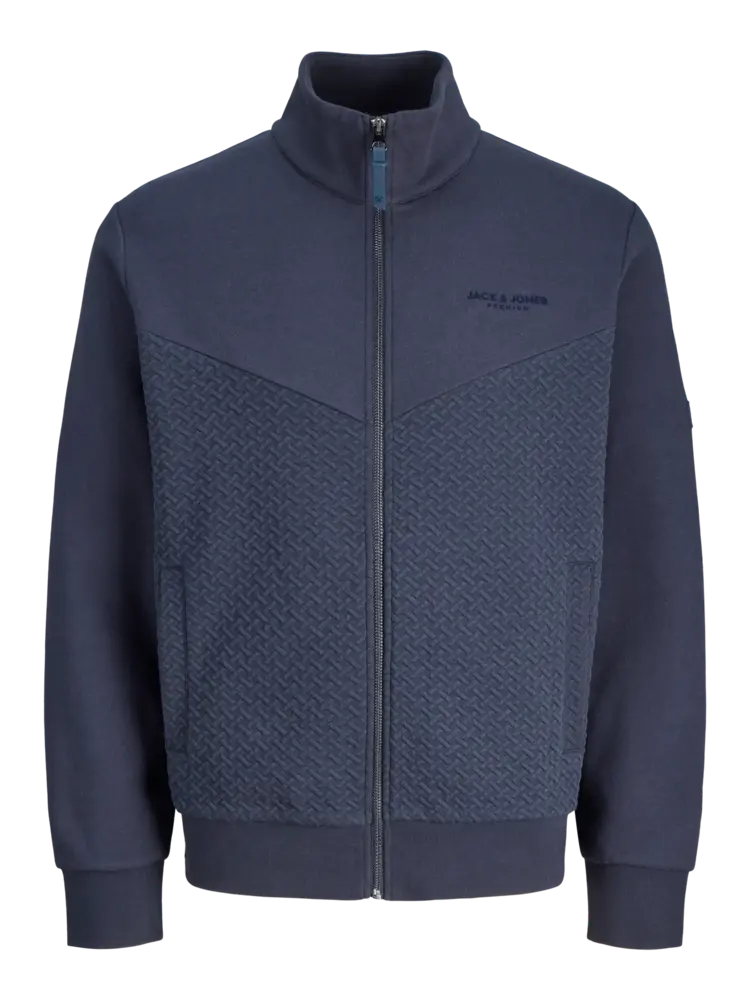 Jack en Jones JPRBLUFRANKIE SWEAT ZIP HIGH NECK