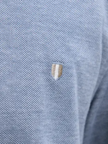 Jack en Jones JPRBLUBLAKE PIQUE DETAIL L/S SHIRT