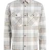 Jack en Jones JPRRAYLE MELANGE CHECK L/S OVERSHIRT SN ERMINE