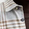 Jack en Jones JPRRAYLE MELANGE CHECK L/S OVERSHIRT SN ERMINE