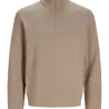Jack en Jones JPRBLAMILANO STITCH KNIT HALF ZIP SN