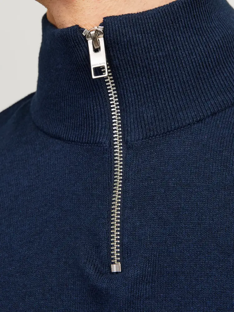Jack en Jones JJEEMIL KNIT HALF ZIP NOOS