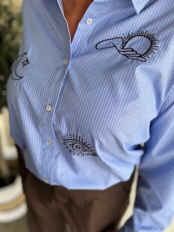 SisterSpoint IBISA-SH1 STRIPE/BROWN