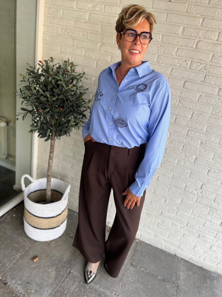 SisterSpoint IBISA-SH1 STRIPE/BROWN