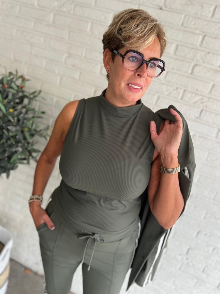 Mi Piace TOP COLLAR RIBBED 202642 DEEP DEPTH Mi Piace TOP COLLAR RIBBED 202642 DEEP DEPTH