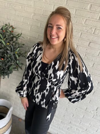 JDY JDYDREW LIFE L/S WRAP TOP WVN JDY JDYDREW LIFE L/S WRAP TOP WVN