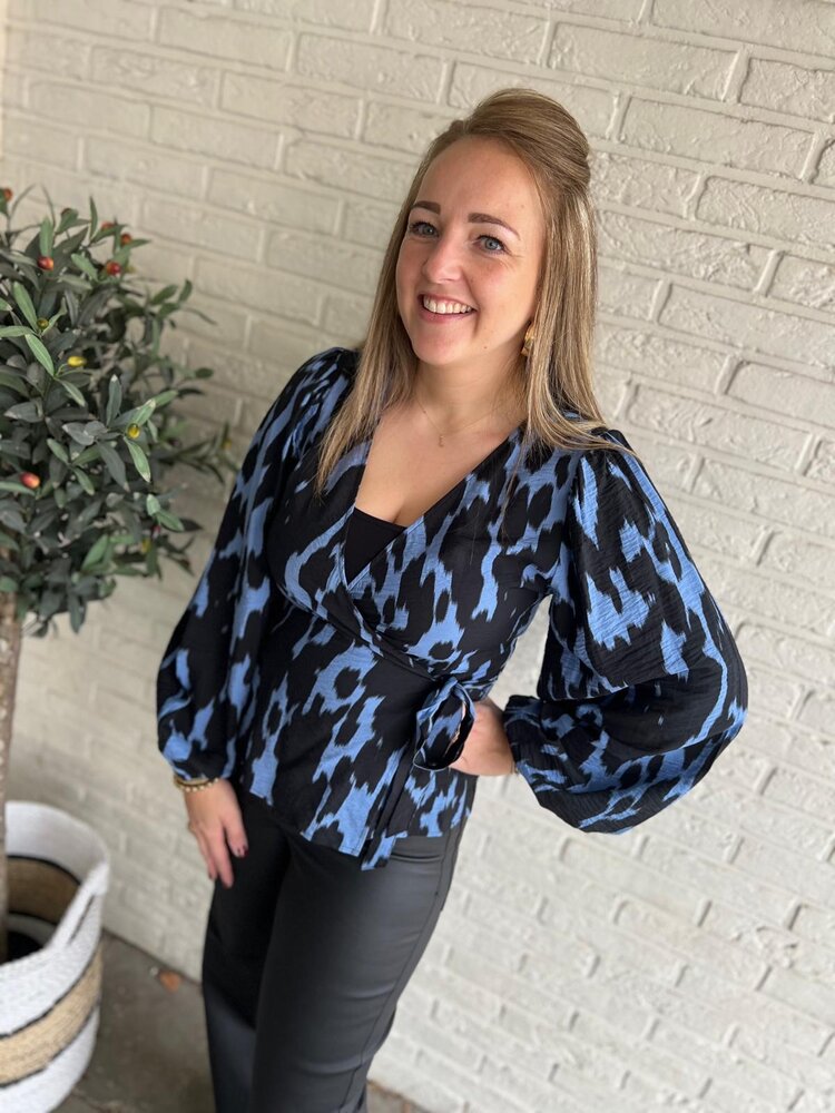 JDY JDYDREW LIFE L/S WRAP TOP WVN JDY JDYDREW LIFE L/S WRAP TOP WVN