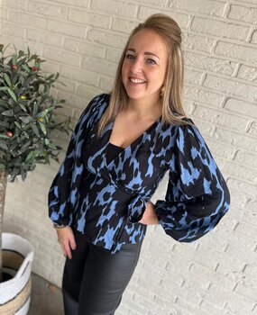 JDY JDYDREW LIFE L/S WRAP TOP WVN JDY JDYDREW LIFE L/S WRAP TOP WVN