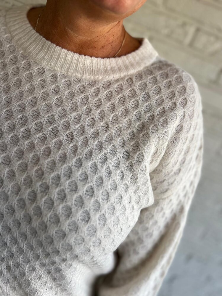 JDY JDYBIGUM L/S O-NECK PULLOVER KNT