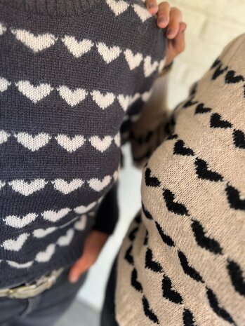 JDY JDYSIGRID LIFE L/S ON  PUFF PULL KNT NOOS