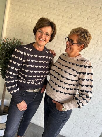 JDY JDYSIGRID LIFE L/S ON  PUFF PULL KNT NOOS