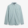 Superdry CLASSIC OXFORD L/S SHIRT PEPERMINT CHALK STRIPE
